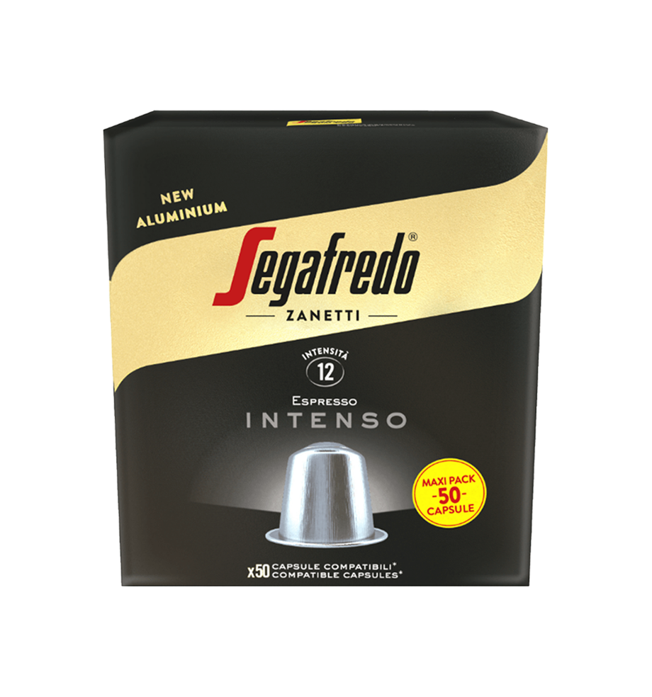 Segafredo Zanetti Intenso Coffee Aluminum Capsule (Nespresso
