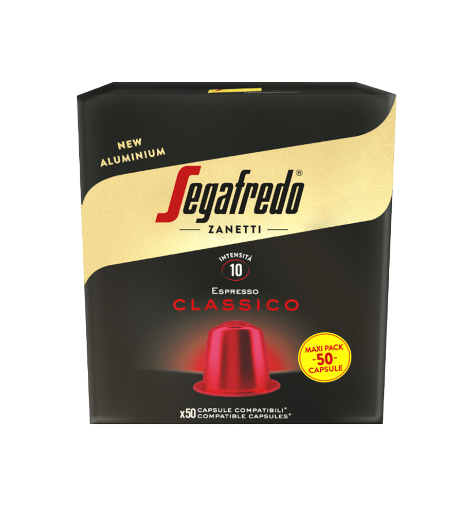 Segafredo Zanetti Classico Coffee Aluminum Capsule (Nespresso
