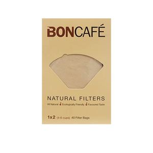 Boncafé - Natural Coffee Filters Bags/ Paper 1x2 (4-6 cups)