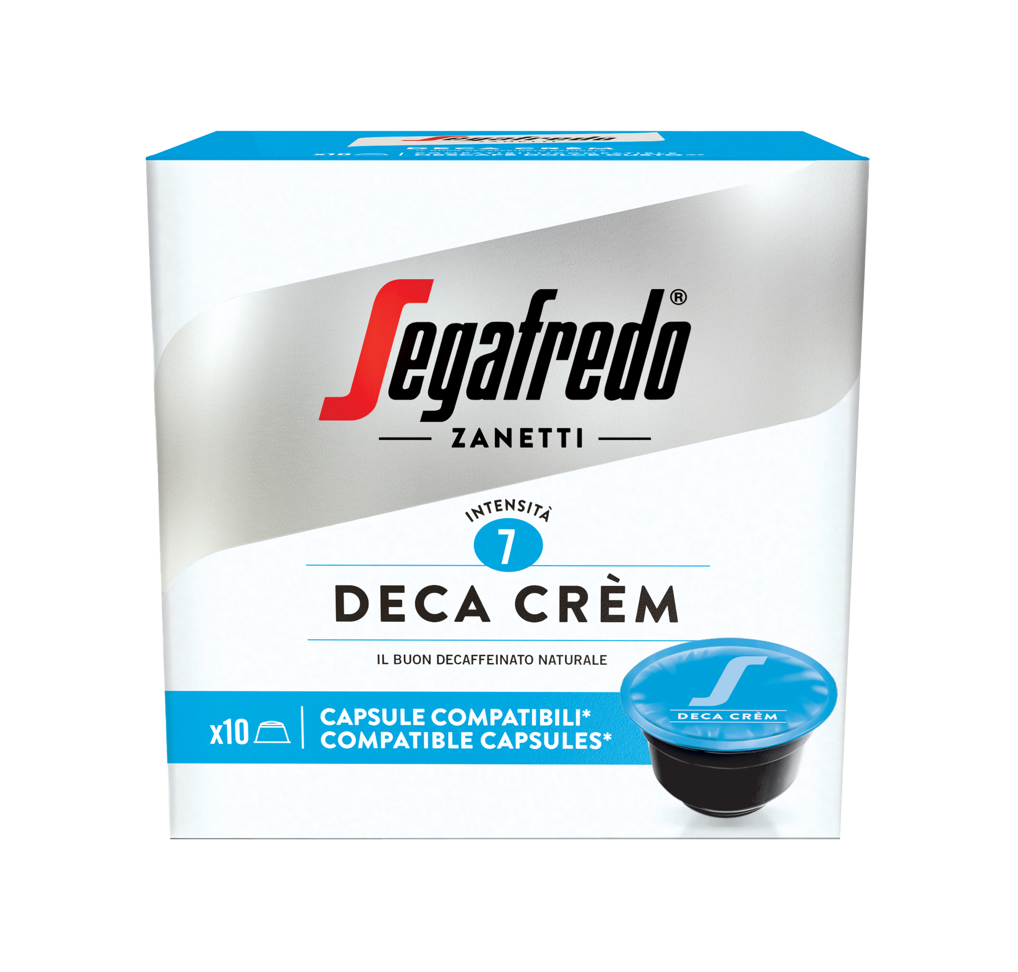 Segafredo Zanetti - Deca Crem Coffee Capsule (Dolce Gusto®Compatible) (10pcs)