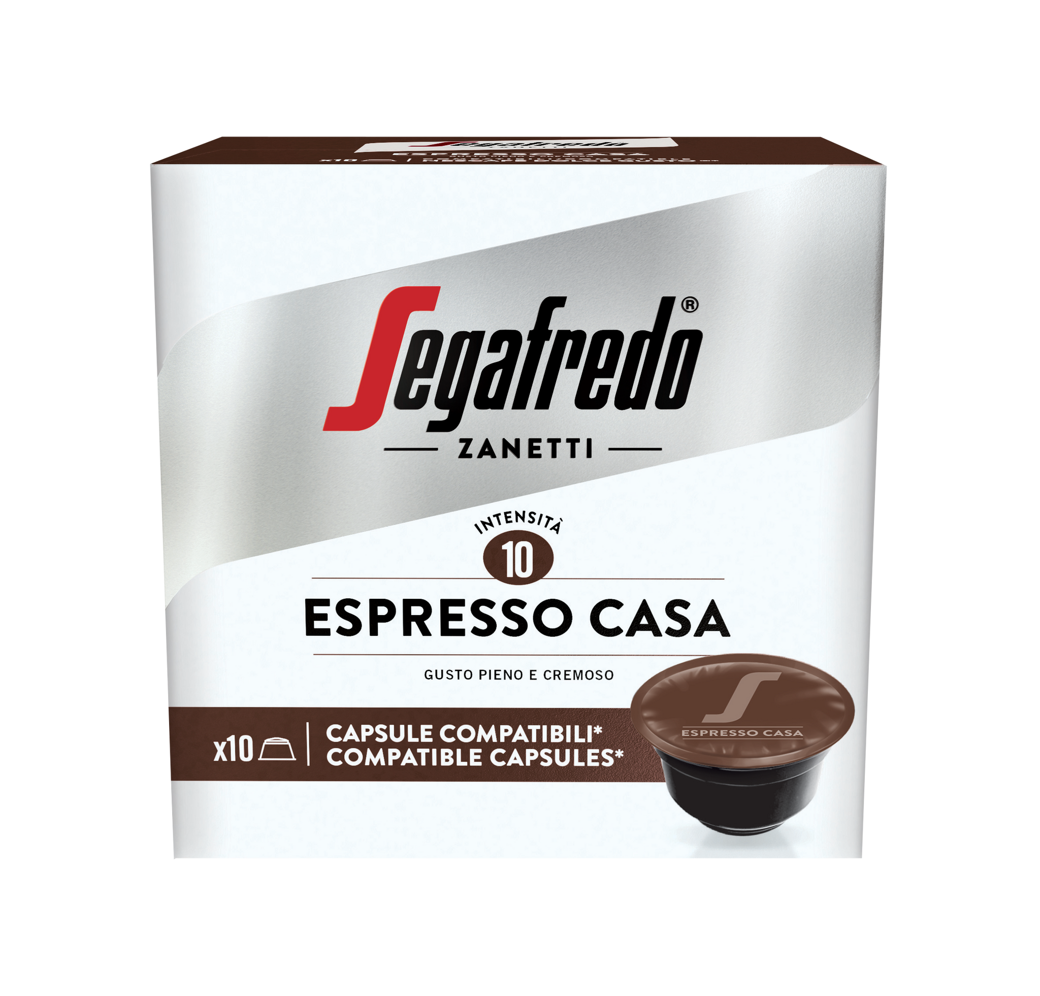 Segafredo Zanetti - Espresso Casa Coffee Capsule (Dolce Gusto®Compatible) (10pcs)