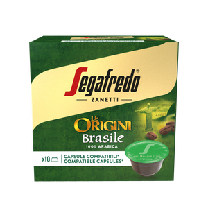 Segafredo Zanetti - [100% Arabica (Single Origin)] Brasile Coffee Capsule (Dolce Gusto® Compatible Capsule)(10pcs)