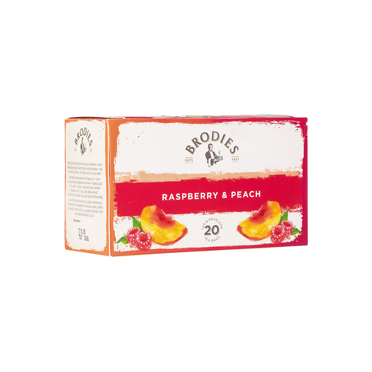Brodies - Raspberry & Peach Tea