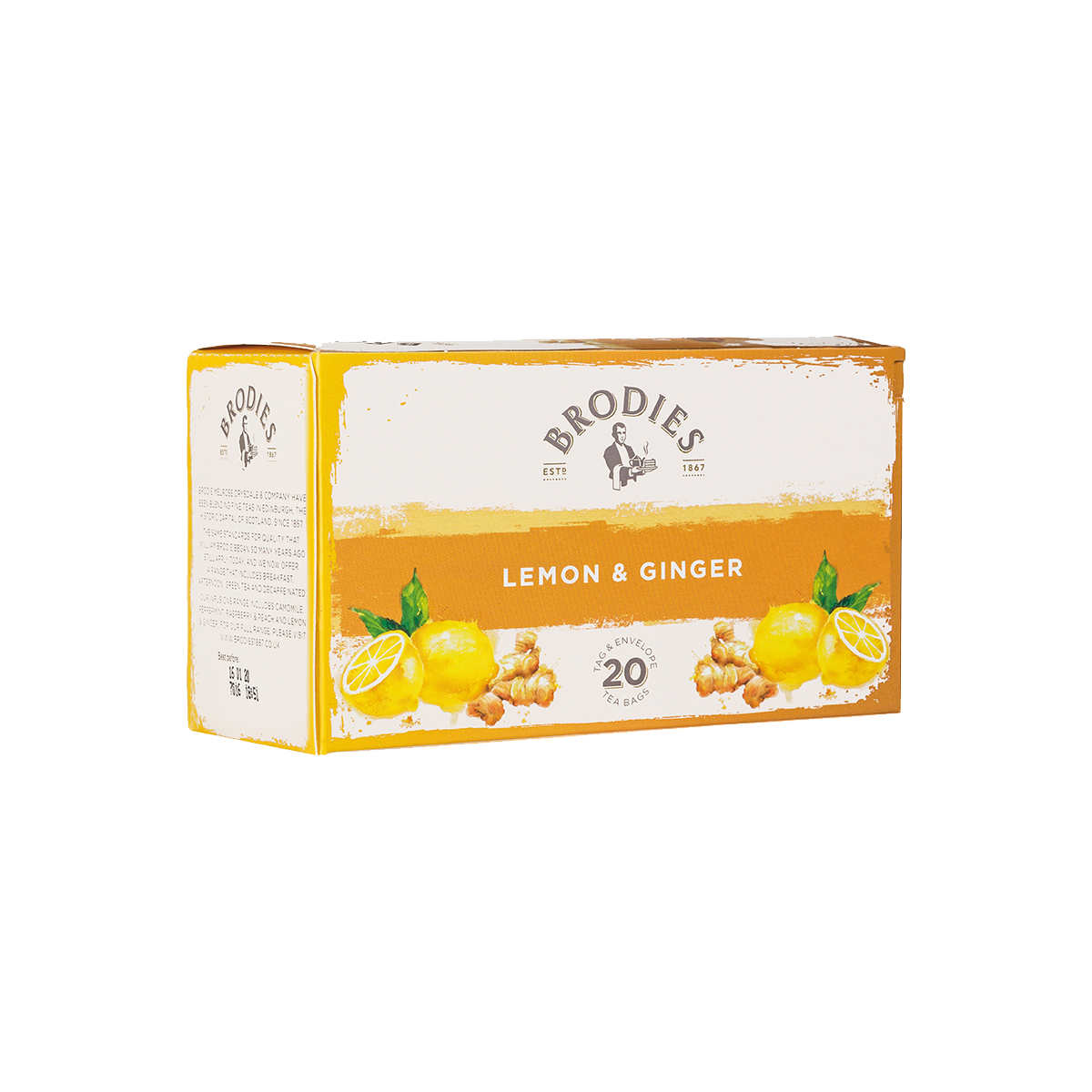 Brodies - Lemon & Ginger Tea