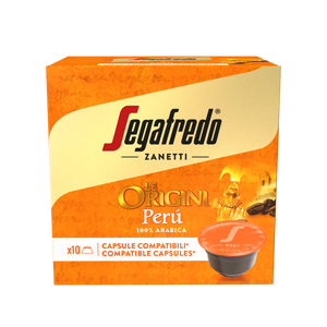 Segafredo Zanetti - [100% Arabica (Single Origin)] Peru Coffee Capsule (Dolce Gusto® Compatible Capsule)(10pcs)