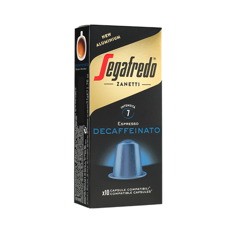 Segafredo Zanetti - Decaffeinato Coffee Aluminum Capsules (Nespresso® Compatible) (10pcs)