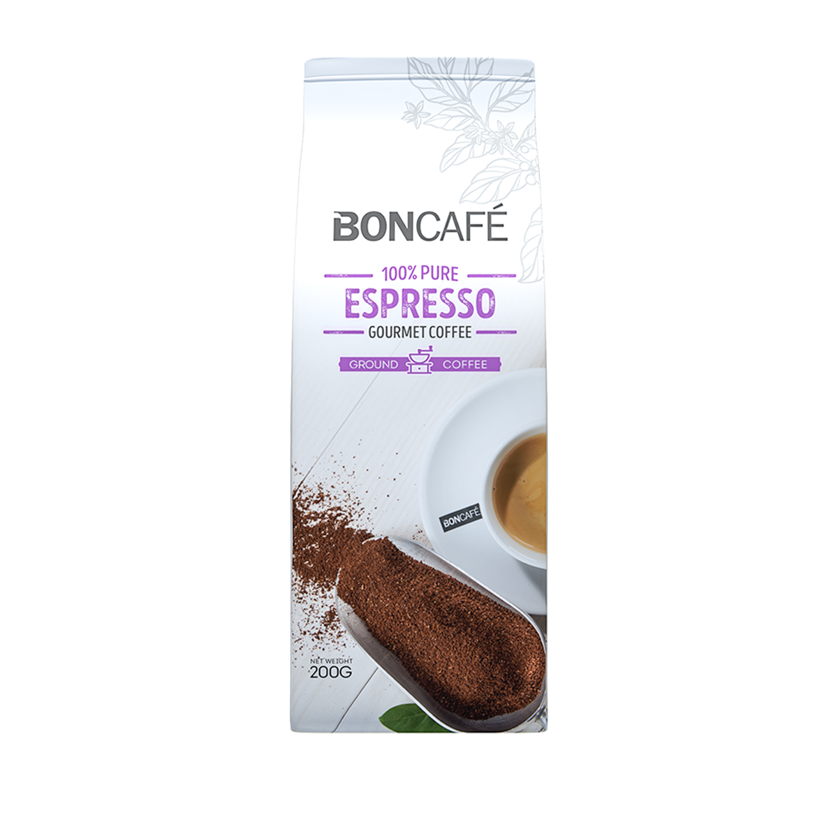 Boncafé - Gourmet Collection Ground Coffee : Espresso Blend (100% Arabica) (200g)